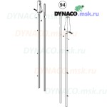 Запасные части для автоматических ворот Dynaco D311: комплект LF