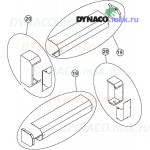 Запасные части для автоматических ворот Dynaco D311: защитно-декоративные короба
