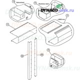 Запасные части для автоматических ворот Dynaco M2: защитно-декоративные короба