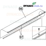 Запасные части для автоматических ворот Dynaco M2: уплотнительное полотно для проема